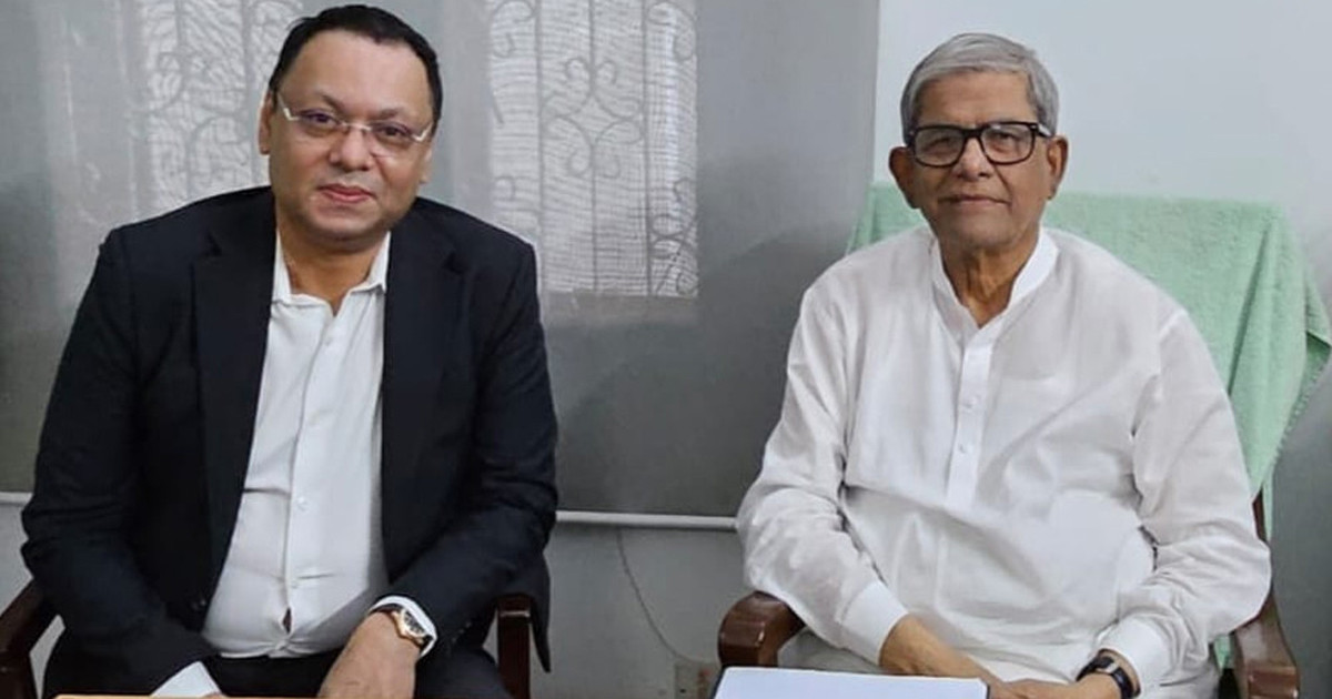 বিএনপি মহাসচিবের সঙ্গে বিটিএমএ সভাপতির সাক্ষাৎ