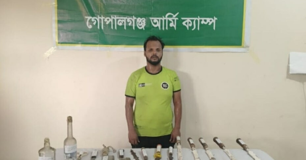 দেশীয় অস্ত্রসহ নিষিদ্ধ ঘোষিত ছাত্রলীগের সক্রিয় সদস্য গ্রেপ্তার