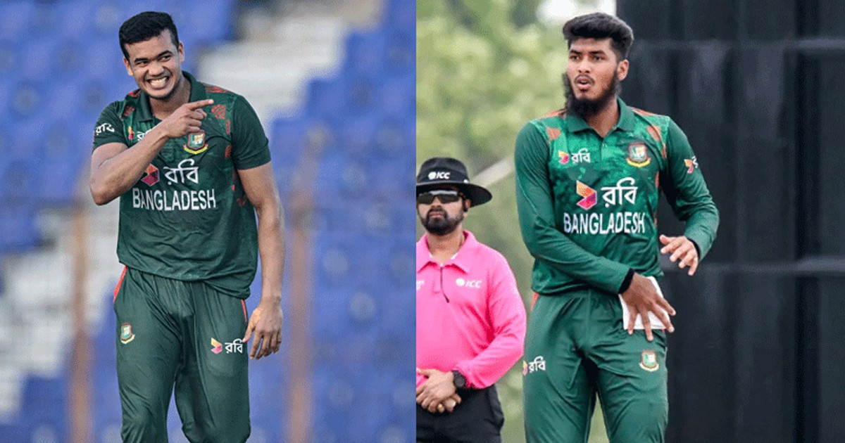 সিরিজের দ্বিতীয় ম্যাচে থাকছেন না তাসকিন