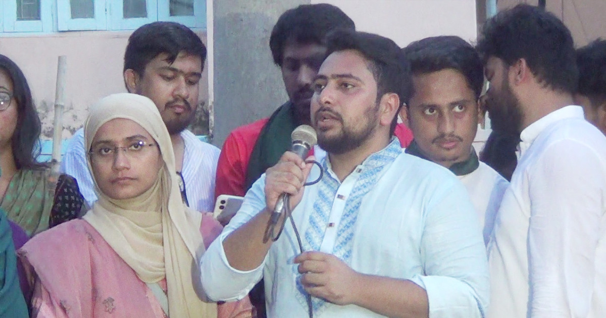 জুলাই ঘোষণাপত্র নিয়ে তালবাহানা করা হচ্ছে: না‌হিদ ইসলাম