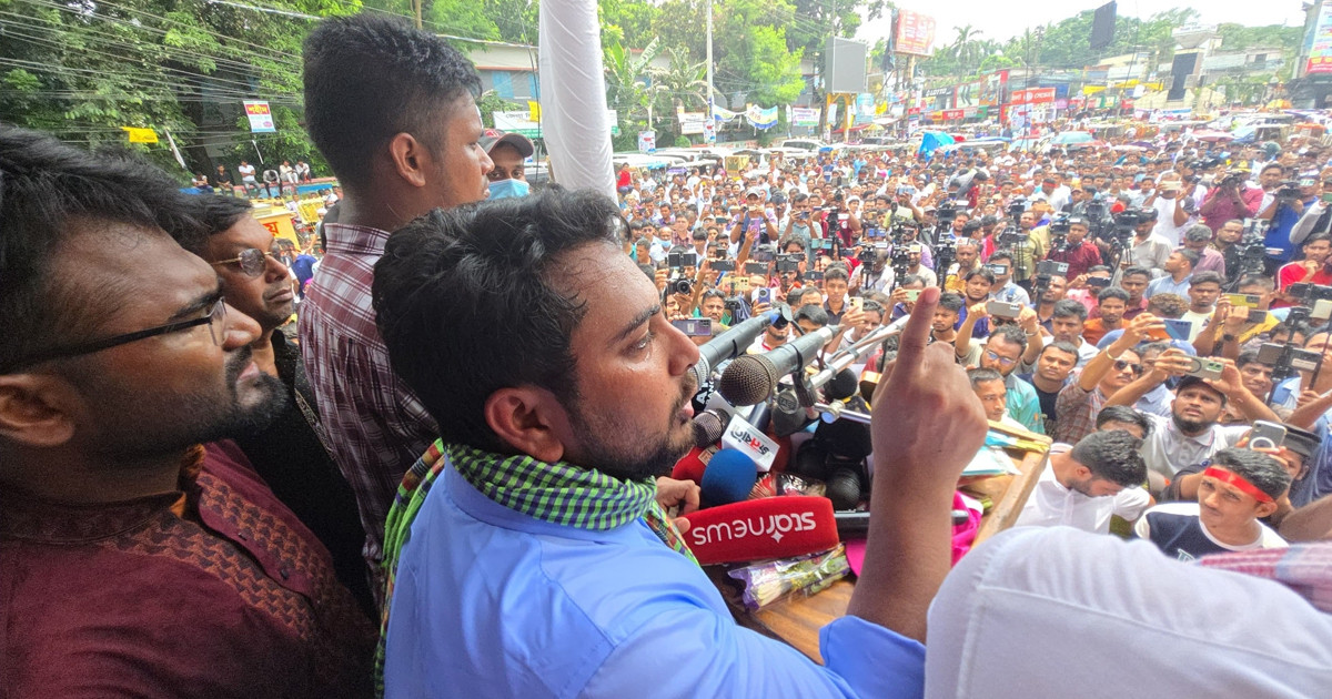 ‘ভারত, পাকিস্তান, আমেরিকা, চীন—কারও ইশারায় বাংলাদেশ পরিচালিত হবে না’