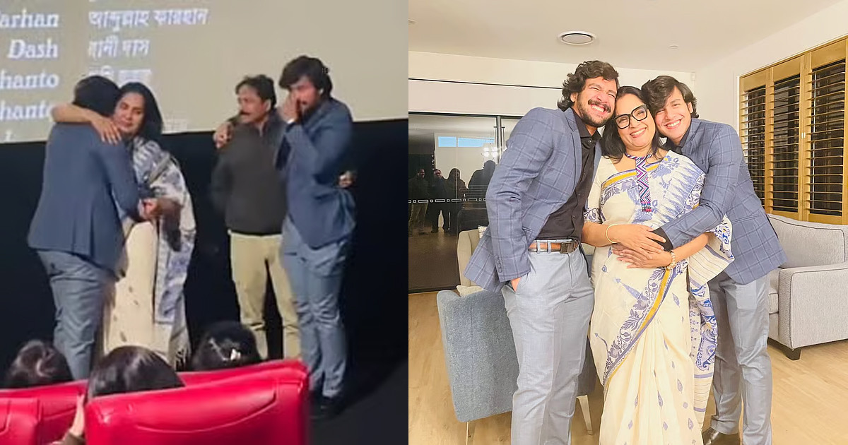 অস্ট্রেলিয়ায় দুই ছেলেকে জড়িয়ে কেন কাঁদলেন শাহনাজ খুশি- বৃন্দাবন