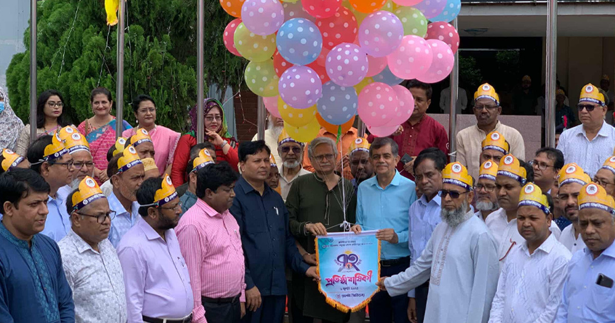 বর্ণাঢ্য আয়োজনে রাজশাহী বিশ্ববিদ্যালয়ের ৭২তম প্রতিষ্ঠাবার্ষিকী উদযাপন