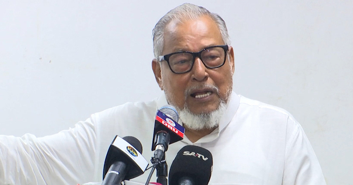 তারা স্পষ্ট করে বলছে না কোন পদ্ধতিতে পিআর চায়: নজরুল ইসলাম