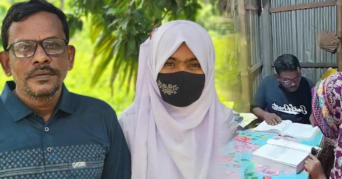 একই সঙ্গে এইচএসসি পরীক্ষা দিচ্ছেন বাবা-মেয়ে