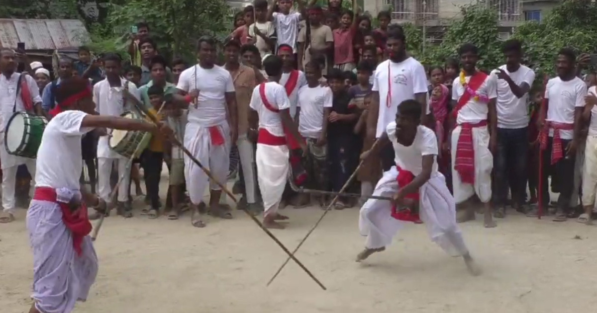 ব্রাহ্মণবাড়িয়ায় লাঠি খেলার মধ্য দিয়ে আশুরা পালন
