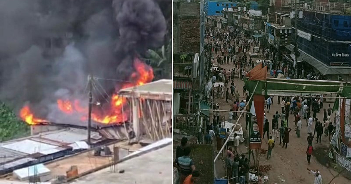 নবীগঞ্জে ৪ দিন ধরে দুই গ্রামবাসীর সংঘর্ষ, ১৪৪ ধারা জারি