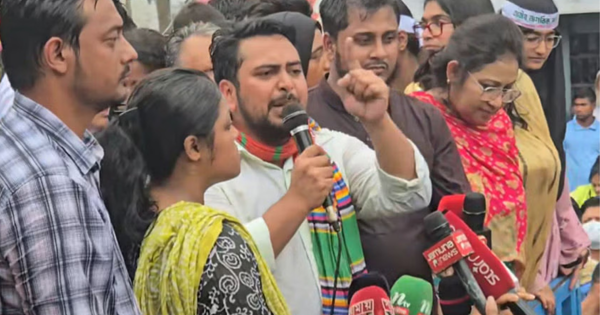 'কেউ ভারতীয় আধিপত্যবাদের গোলাম হলে আমরা তার বিরুদ্ধেও দাঁড়াব'