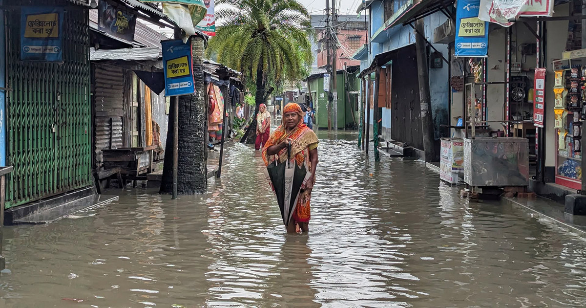 পটুয়াখালীতে ২৭৫ মিলিমিটার বৃষ্টিপাতের রেকর্ড