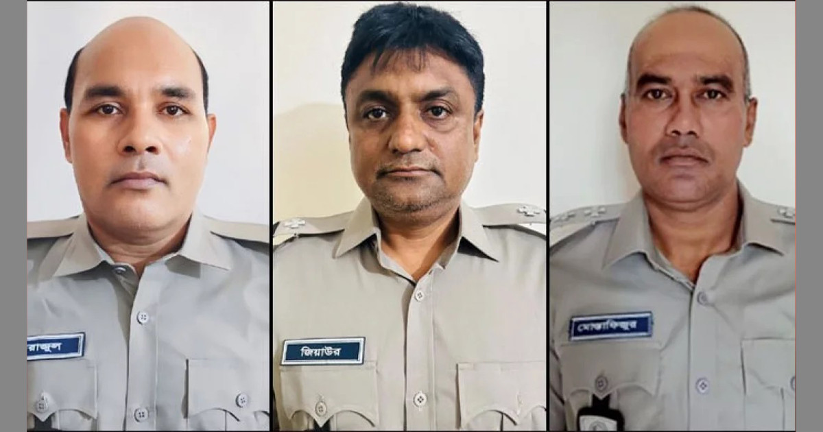 সাবেক ডিবি প্রধান হারুনের ভাইসহ তিন কর্মকর্তা বরখাস্ত