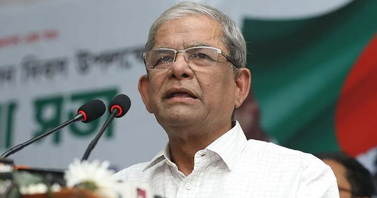 শুধু হাসিনা নয়, অপরাধ করলে আওয়ামী লীগেরও বিচার হওয়া উচিত: মির্জা ফখরুল