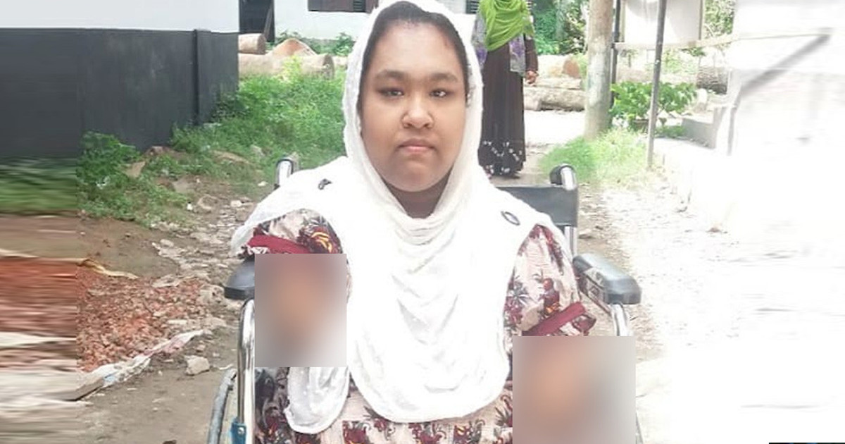মুখ দিয়ে লিখেই এসএসসিতে জিপিএ ৫ পেল লিতুন জিরা