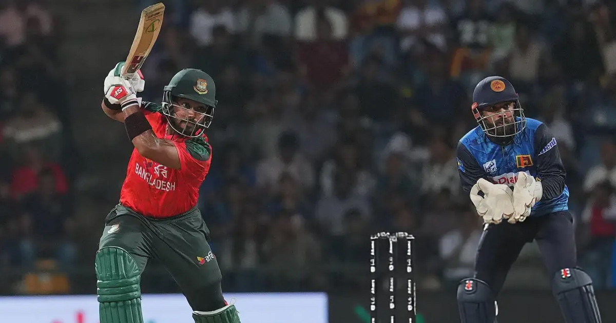 মন্থর ব্যাটিংয়ে ১৫৪ রানে থামলো টাইগাররা