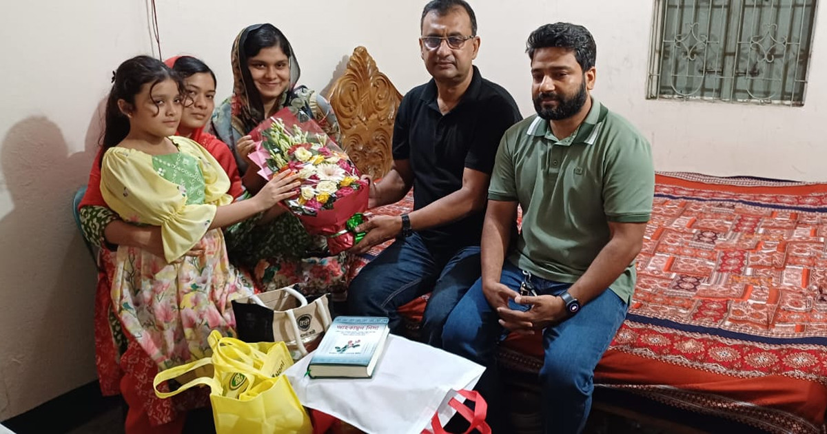 পিতৃহীন সুরাইয়া এসএসসিতে উত্তীর্ণ হওয়ায় তারেক রহমানের শুভেচ্ছা