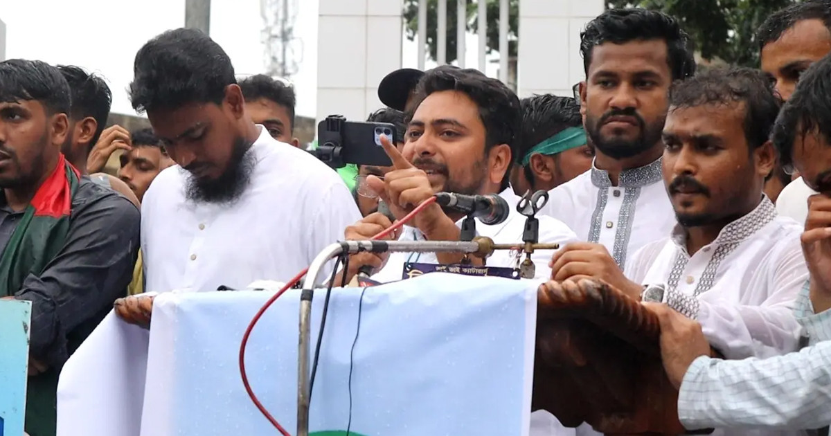 এমন কোনো অপকর্ম নেই যা ফ্যাসিস্ট হাসিনা করেনি: নাহিদ ইসলাম