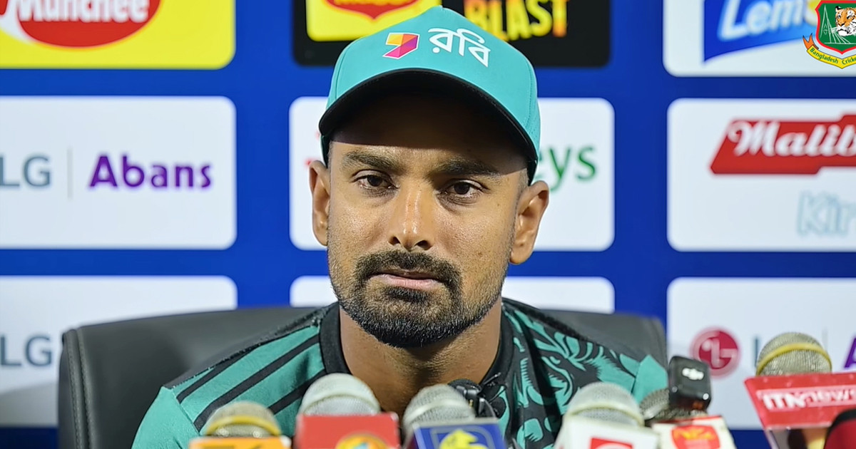 লঙ্কানদের বড় ব্যবধানে হারিয়ে যা বললেন লিটন