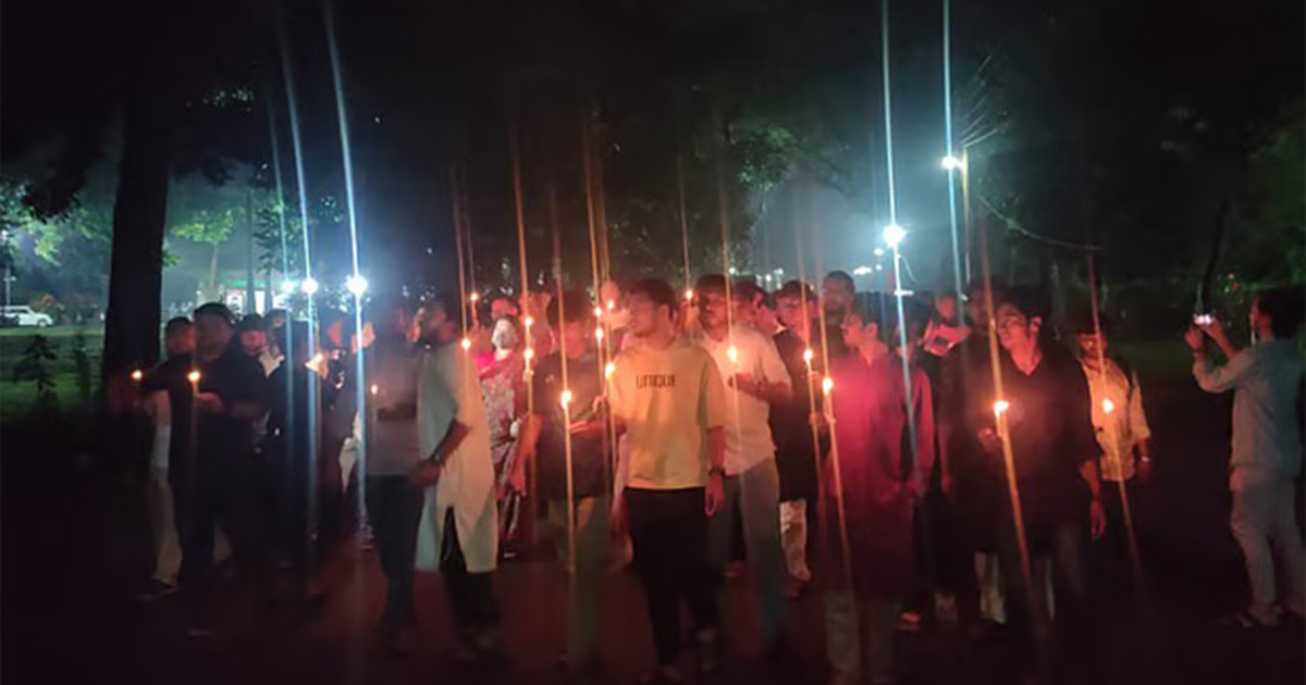 জুলাই গণ–অভ্যুত্থানের বর্ষপূর্তিতে জাবিতে ‘কালরাত্রি’ স্মরণ