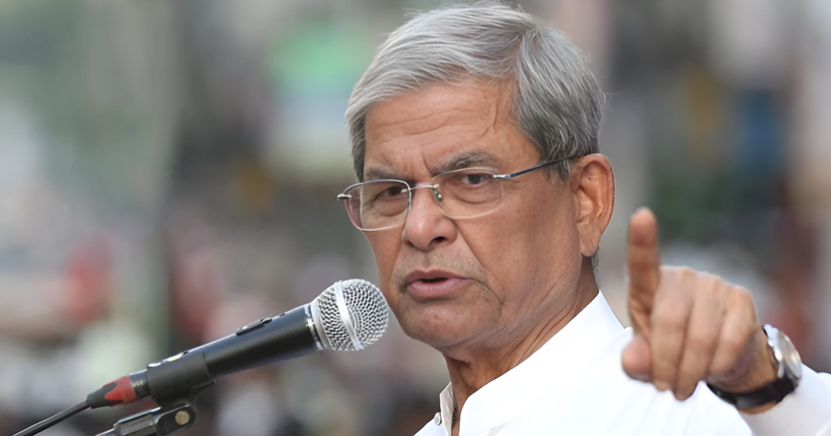 এনসিপির কর্মসূচিতে ফ্যাসিস্টদের হামলা ন্যাক্কারজনক: মির্জা ফখরুল