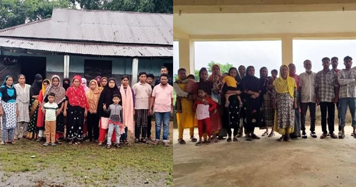সিলেটের ৪ সীমান্ত দিয়ে আরও ৫৫ জনকে ঠেলে পাঠাল বিএসএফ