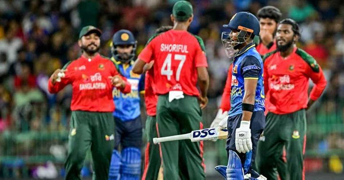 শরিফুলের শেষ ওভারে ২২ রানে ১৩২ করল শ্রীলঙ্কা