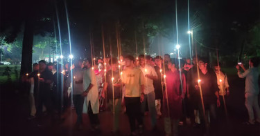 জুলাই গণ–অভ্যুত্থানের বর্ষপূর্তিতে জাবিতে ‘কালরাত্রি’ স্মরণ