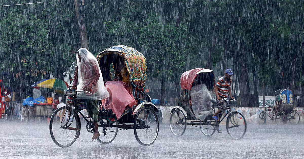 টানা ভারী বর্ষণ আরো কত দিন, জানালো আবহাওয়া অফিস