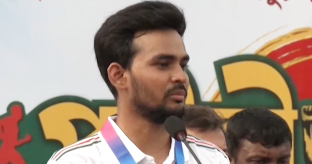 স্বপ্নের বাংলাদেশ গড়ার লড়াইয়ে আপনাদের সারাজীবন পাশে চাই: আসিফ মাহমুদ