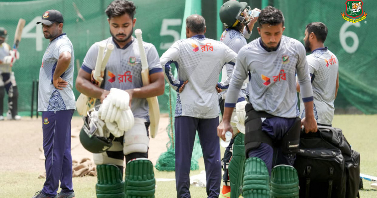 পাকিস্তান সিরিজের আগে অনুশীলন বাতিল বাংলাদেশের