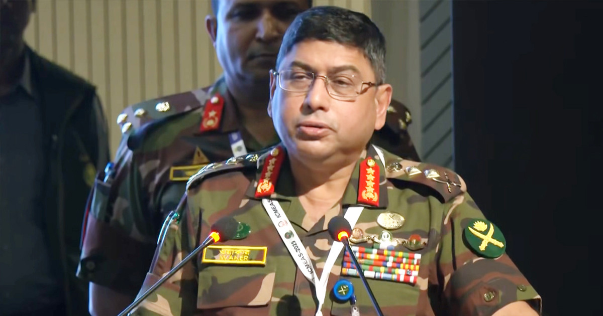 ভালো মানুষ না হলে কখনোই দেশ এবং জাতির উন্নতি সম্ভব না: সেনাপ্রধান