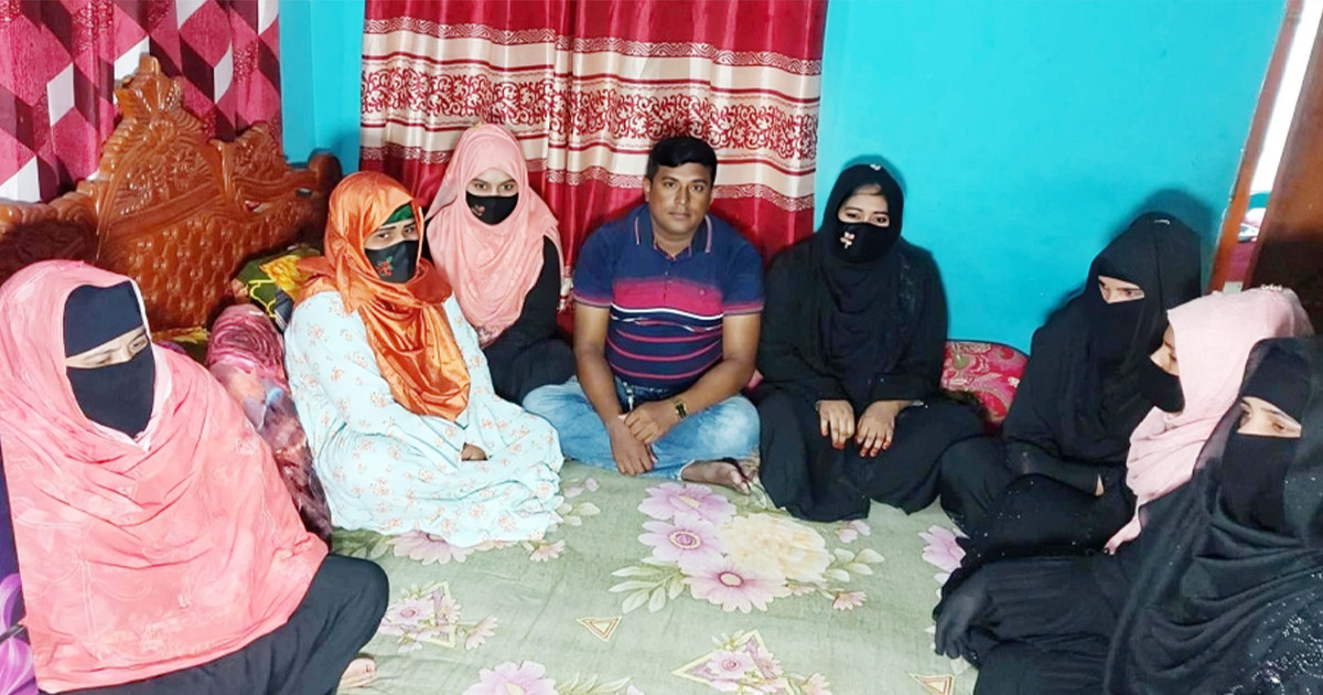 ৭ বিয়ে করা সেই যুবক গ্রেপ্তার