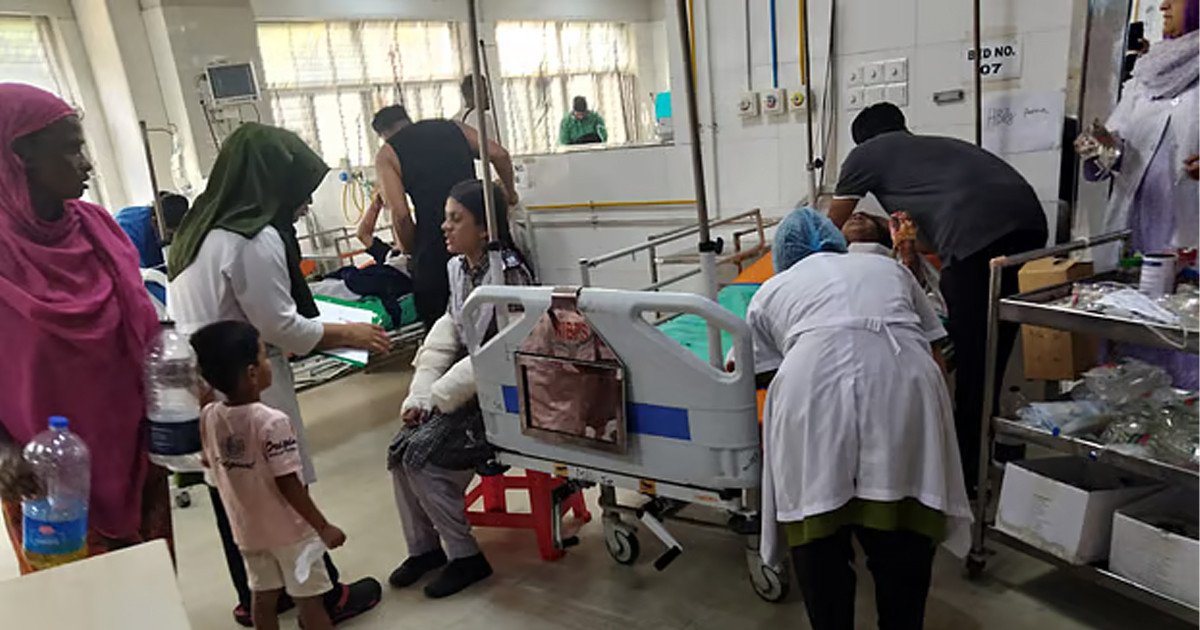 বিমান বিধ্বস্ত: জাতীয় বার্ন ইউনিটে ভর্তি ২৮ জনের নামের তালিকা