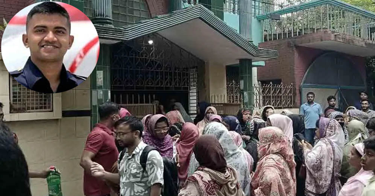নিহত পাইলট তৌকিরের বাড়িতে চলছে শোকের মাতম