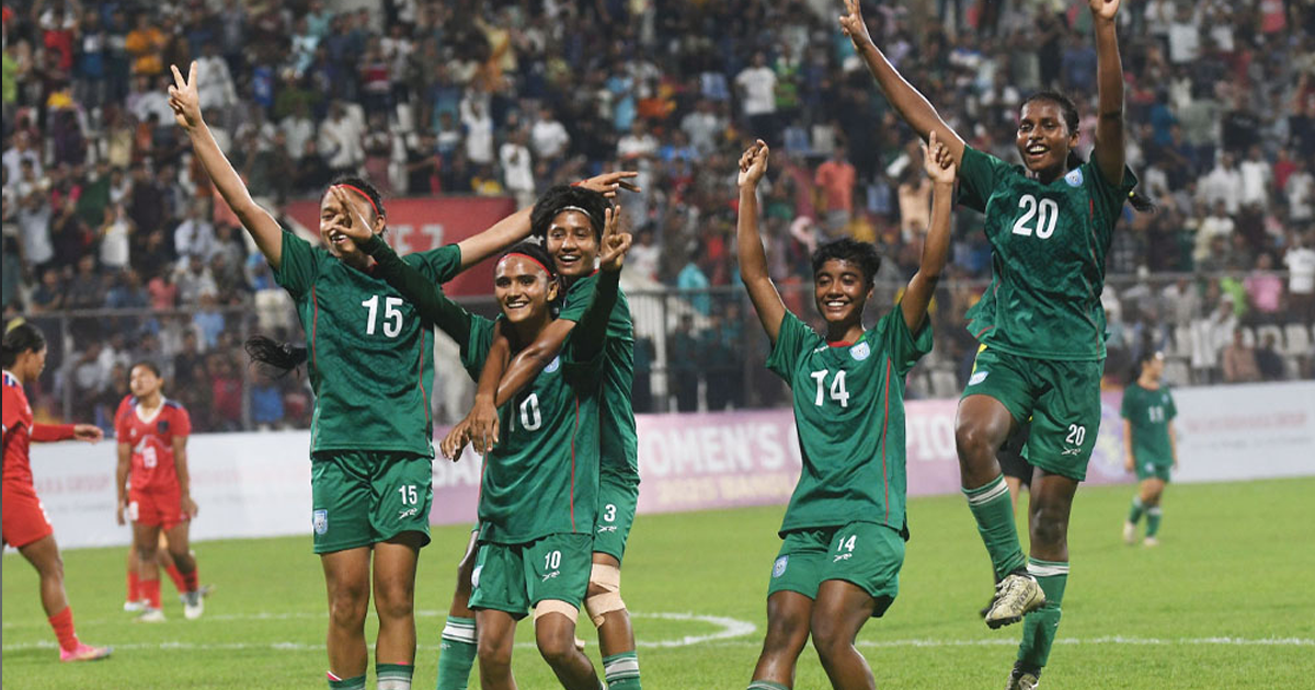 অপরাজিত চ্যাম্পিয়ন বাংলাদেশ, সাগরিকার হ্যাটট্রিক