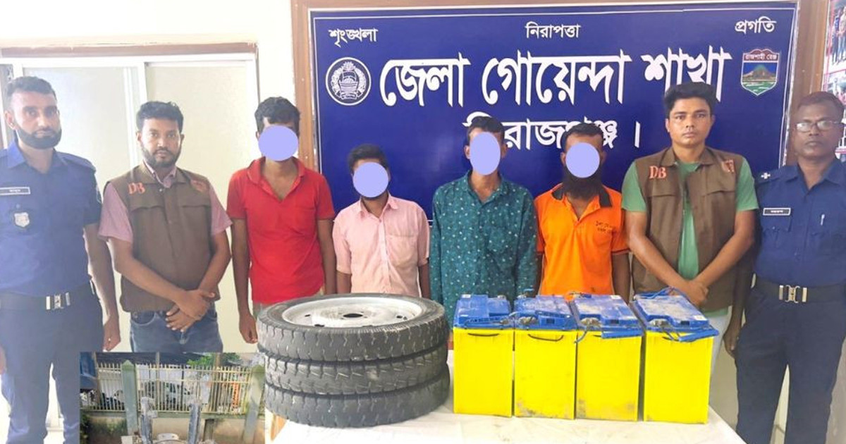 সিরাজগঞ্জে মিশুকচালক হত্যা মামলায় গ্রেপ্তার ৪