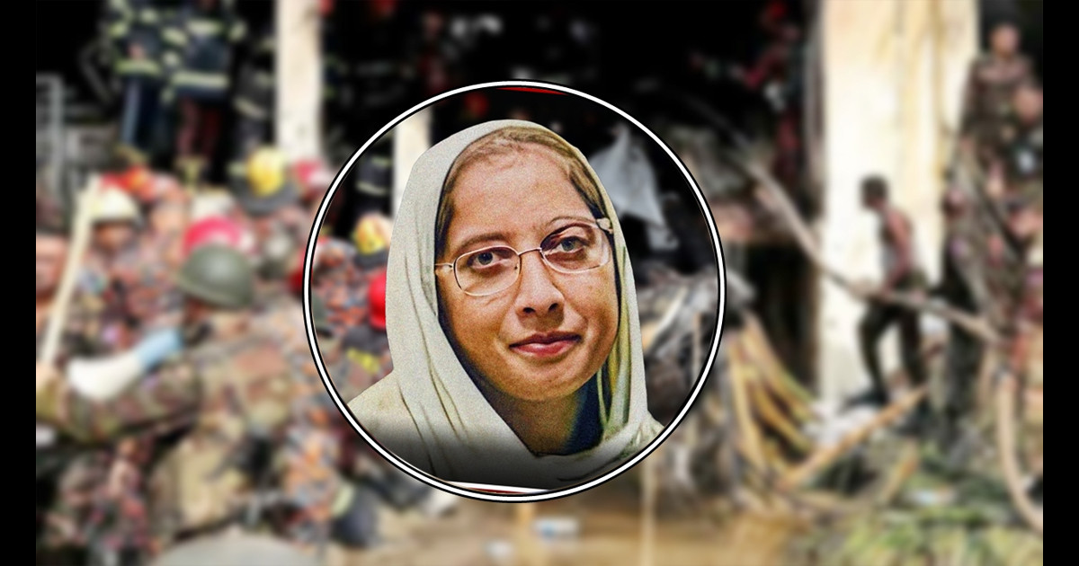 দগ্ধ শরীরে শিশুদের বাঁচানো সেই শিক্ষিকা না ফেরার
