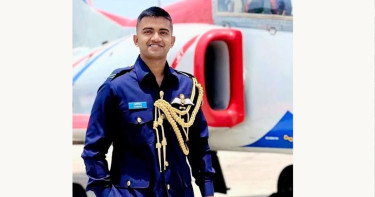 চিরনিদ্রায় শায়িত পাইলট তৌকির