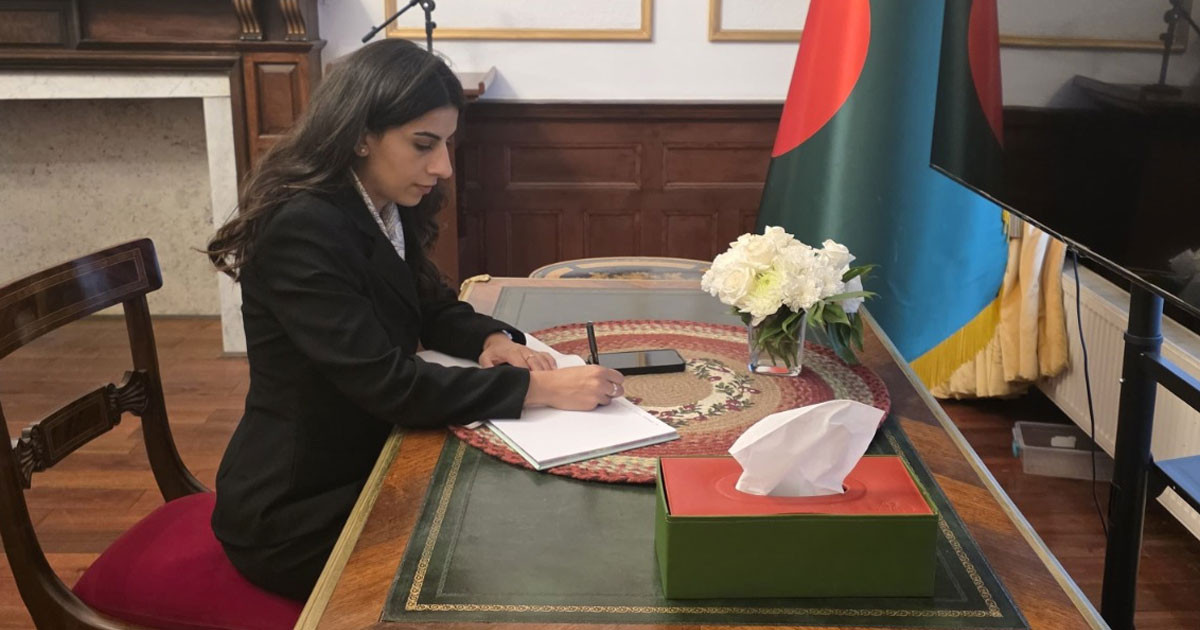 মাইলস্টোন ট্র্যাজেডি নিয়ে লন্ডনে কূটনৈতিক মিশনের শোক, হাইকমিশনে শোকবই খোলা