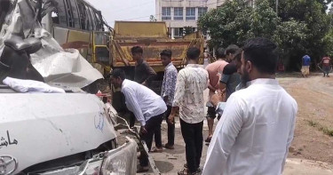 ঢাকা-ভাঙ্গা এক্সপ্রেসওয়েতে সড়ক দুর্ঘটনায় পুত্রবধূ-শ্বশুর নিহত