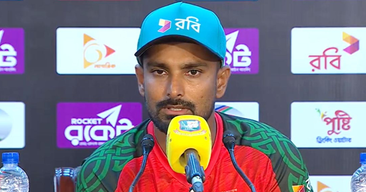 আমরা ভালো ব্যাটিং করতে পারিনি: লিটন দাস