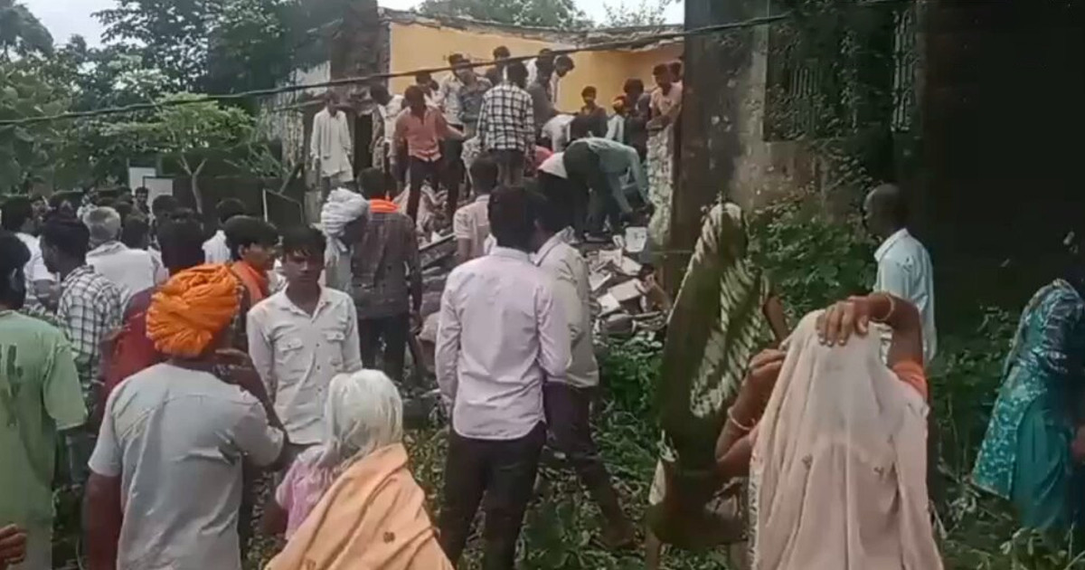 রাজস্থানে ধসে পড়লো স্কুলভবন: ৪ শিশুর লাশ উদ্ধার, ধ্বংসস্তুপে আটকা ৪০