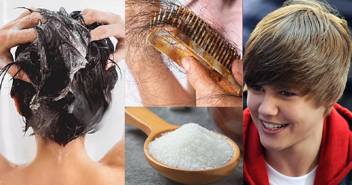 চিনি মিশিয়ে চুলে শ্যাম্পু করলে কী হয়?
