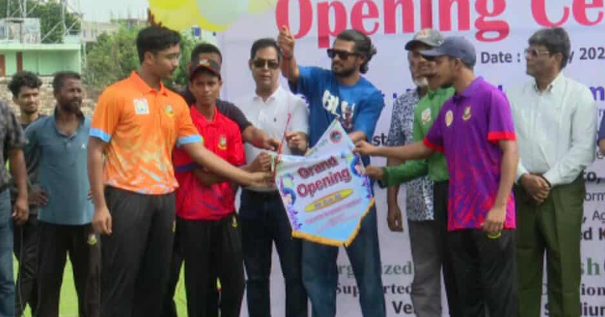 রাজশাহীতে ইয়াং টাইগার চ্যালেঞ্জ ট্রফি টুর্নামেন্টের উদ্বোধন