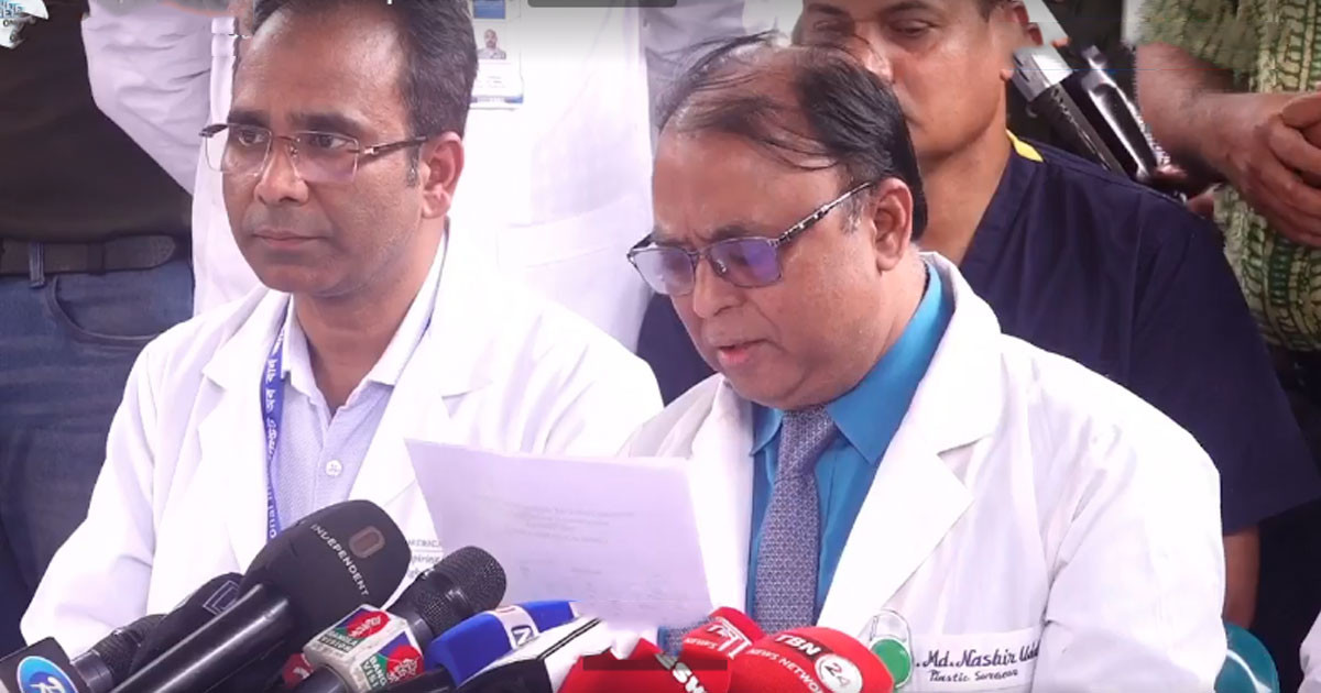 ‘দুই শিক্ষার্থীকে রিলিজ দেওয়া হচ্ছে, ভর্তি আছে ৩৬ জন’