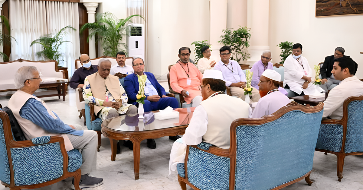 নির্বাচন ভণ্ডুল করার অপচেষ্টাকে রুখে দিতে ঐক্যবদ্ধ থাকার আহ্বান প্রধান উপদেষ্টার
