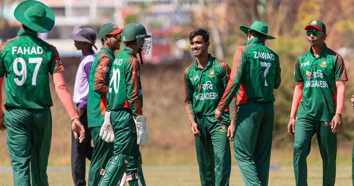 জিম্বাবুয়েকে ৯১ রানে হারাল টাইগার যুবারা