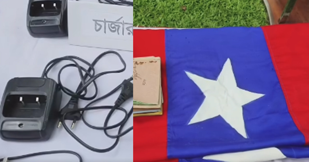 বাঘাইছড়িতে ইউপিডিএফের আস্তানায় সেনা অভিযান, অস্ত্র-গোলাবারুদ উদ্ধার