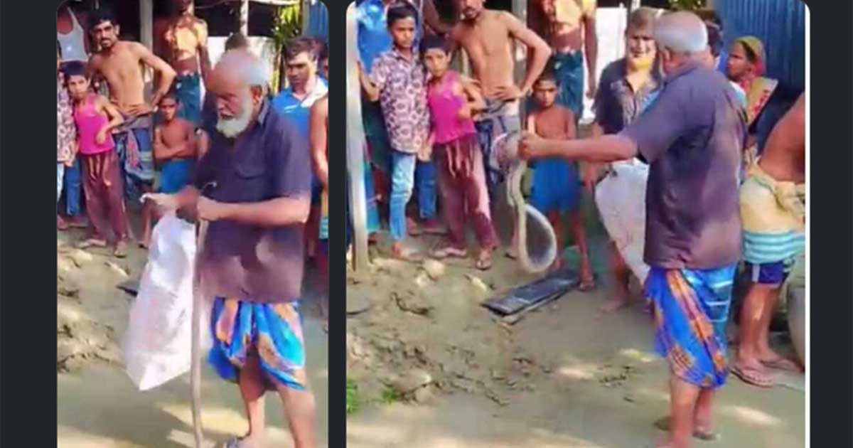 কুড়িগ্রামে বিষধর সাপের কামড়ে সাপুড়ের মৃত্যু