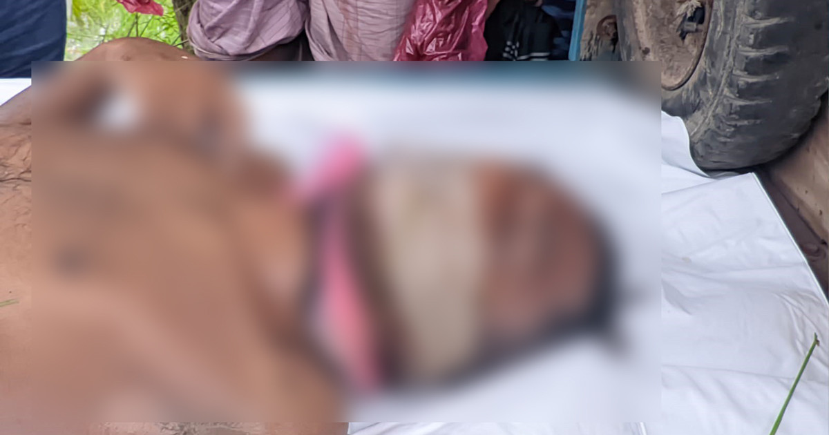 সিংড়ায় যুবকের লাশ, পরনে কালো টাউজার ও সাদা স্যান্ড্রো গেঞ্জি