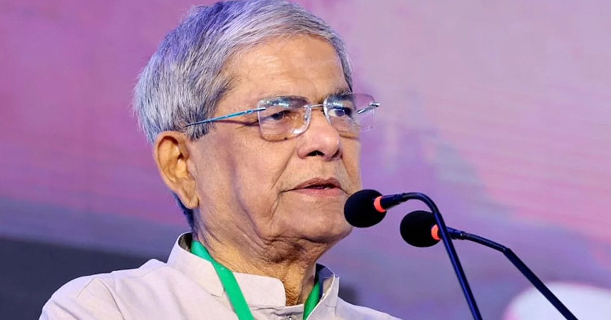 আগামী সরকার হবে ঐকমত্যের: মির্জা ফখরুল