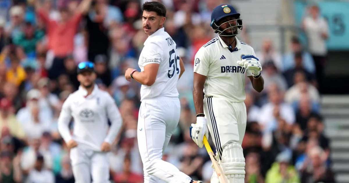 ভারতের ব্যাটিং বিপর্যয়, ২২৪ রানে থামালো ইংলিশ পেসাররা